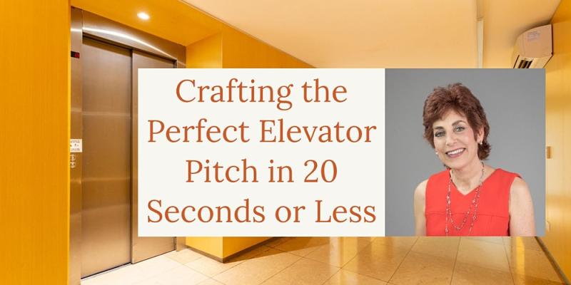 Crafting the Perfect Elevator Pitch