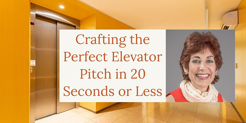 Crafting the Perfect Elevator Pitch