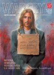 Homeless Christ image on Salvation Army Magazine Cover, Australia. This image is available for stock usage.
